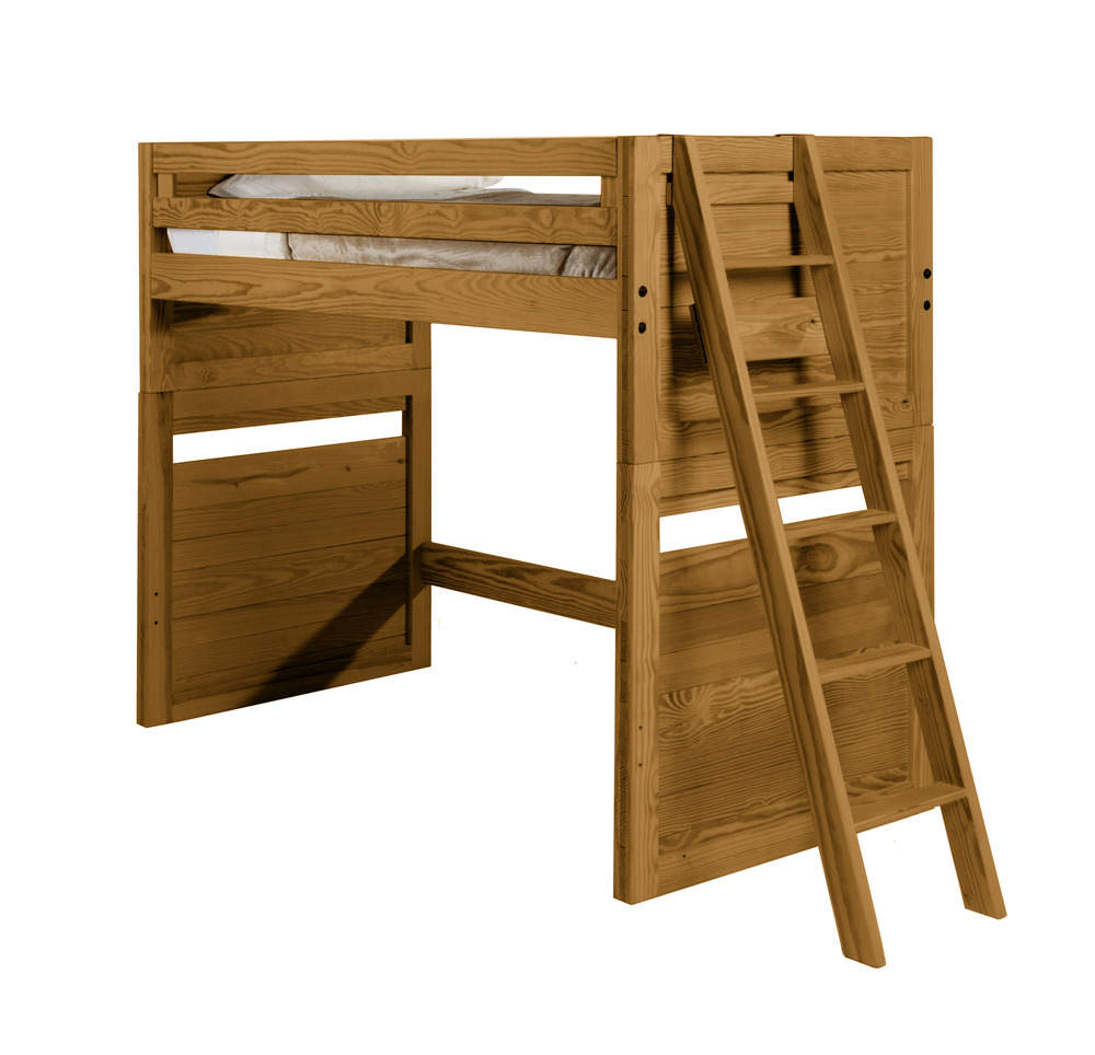 1063 / /images/1063/1000-1063-2-0-0.jpg / Classic Solid End Loft Bed - Extra Long
