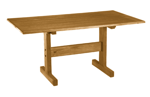 1167 / /images/1167/1000-1167-2-0-0.jpg / Classic Medium Wood Veneer Standard Wheelchair Height Dining Table