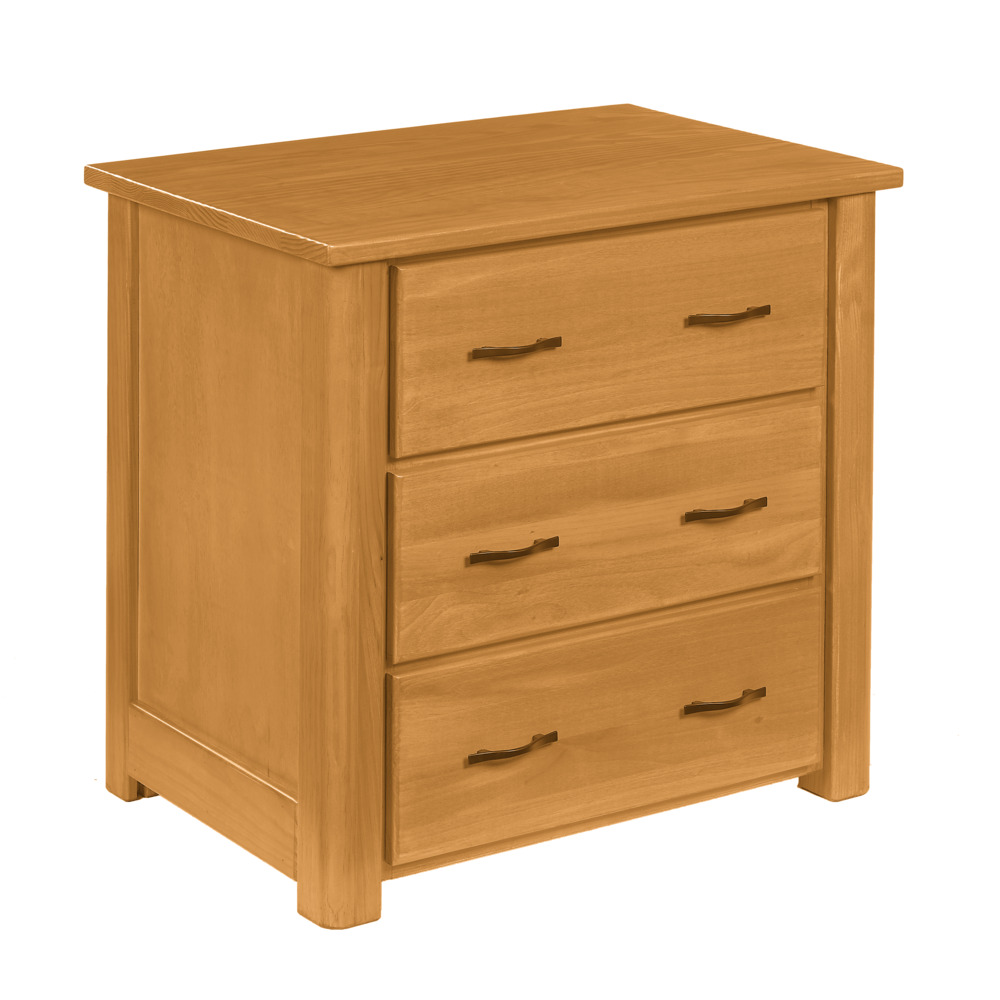 207 Woods End 3 Drawer Bureau