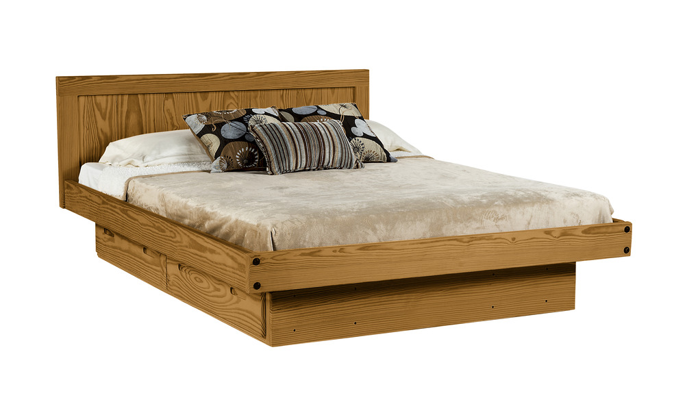 662 / /images/662/1000-662-2-0-0.jpg / Classic Queen Platform Bed w/Drawers